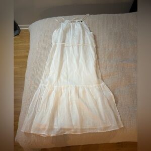 Banana Republic White Maxi Dress
